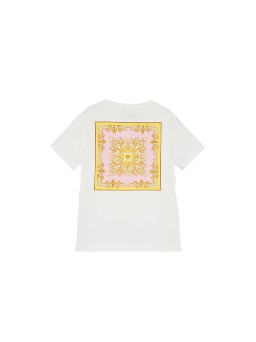 T-shirt, bambina, logata. VERSACE | 1018342 1A172356WK10